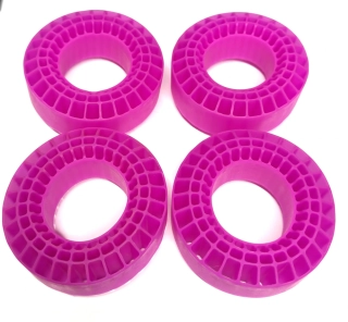 4x silikonová vložka 1.9" 108x42mm - extra měkká