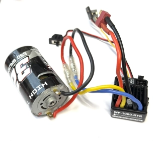 combo set - Hobbywing WP-1060 + motor 32T 550