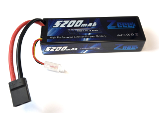 Lipo 2S 5200mAh 100C HARDCASE TRAXXAS