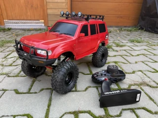 ZÁNOVNÍ Traxxas TRX-4 Toyota LC80 ABS lift kit v tuningu